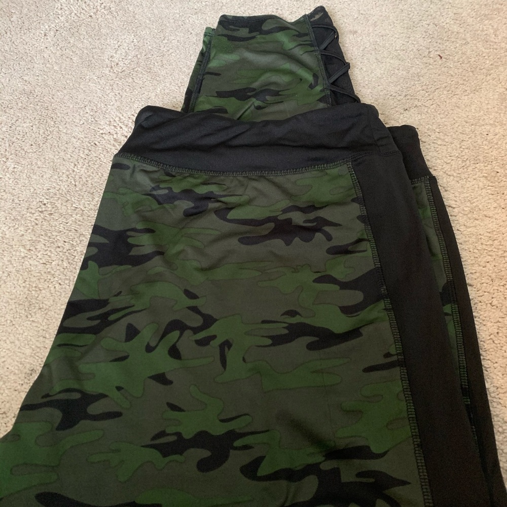 2 Pair Leggings -only worn once!